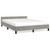  Bed Frame without Mattress Light Gray Full Velvet A949-347603