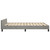  Bed Frame without Mattress Light Gray Full Velvet A949-347603