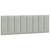  Bed Frame without Mattress "Hanko" Light Gray 53.9"x74.8" Velvet A949-3207877