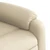  Massage Recliner Chair Cream Fabric A949-3206209