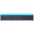  Sun Lounger with Cushion Poly Rattan Black A949-44406