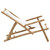  Deck Chair Bamboo and Canvas Cream White A949-318594
