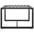  3 Piece Patio Sofa Set with Cushions Aluminum Anthracite A949-318307
