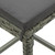 3 Piece Patio Bar Set with Cushions Poly Rattan Gray A949-3064776
