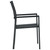  3 Piece Patio Dining Set Black A949-3099263