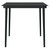  3 Piece Patio Dining Set Black A949-3099275