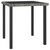  5 Piece Patio Dining Set Poly Rattan Gray A949-3065712