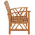  Patio Bench 46.9" Solid Acacia Wood A949-310269