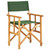  Director's Chair Solid Acacia Wood Green A949-45953