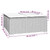  6 Piece Patio Lounge Set with Cushions Poly Rattan Black A949-3101449