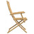  Folding Patio Chairs 4 pcs 20.9"x26"x39" Bamboo A949-3278514