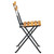  3 Piece Folding Bistro Set Solid Acacia Wood A949-313157