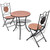  3 Piece Bistro Set Ceramic Tile Terracotta A949-271770
