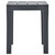  Patio Table with 2 Benches Plastic Anthracite A949-48778