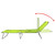  Folding Sun Lounger Powder-coated Steel Apple Green A949-41480