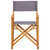  Director's Chairs Solid Acacia Wood A949-45951