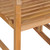  Rocking Chair with Green Cushion Solid Teak Wood A949-3062762
