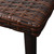 Sun Lounger with Cushion & Table Poly Rattan Brown A949-42885