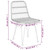  Patio Chairs 2 pcs 18.9"x24.4"x33.1" PE Rattan A949-319428