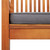  Patio Dining Chairs with Cushions 2 pcs Solid Acacia Wood A949-45970