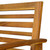  4 Piece Patio Lounge Set with Cushions Solid Acacia Wood A949-41805