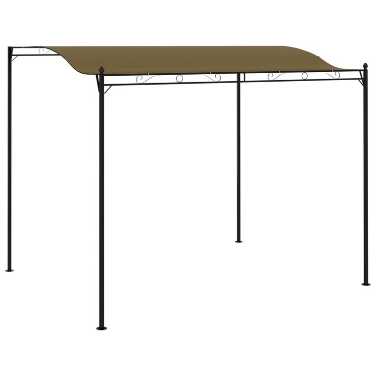 Sunshade Awning 9.8'x7.9'Taupe 0.6 oz/ft A949-312216