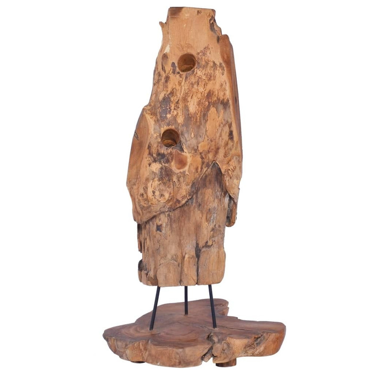 Wine Rack for 8 Bottles 15.7"x11.8"x31.5" Solid Teak Wood A949-288812