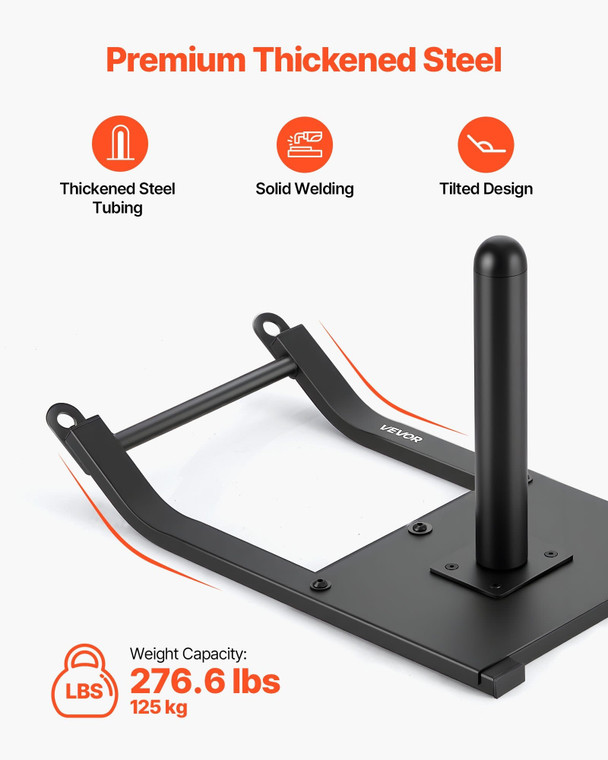 Weight Sled, Steel Power Sled, Fitness Strength Training Sleds for Athletic Exercise Speed Improvem E415-LXQHS12YCTX0Q6SJV001V0