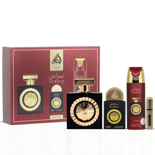 Lattafa Nebras 3 Piece Gift Set M433-MS-LATNEB-3PCS