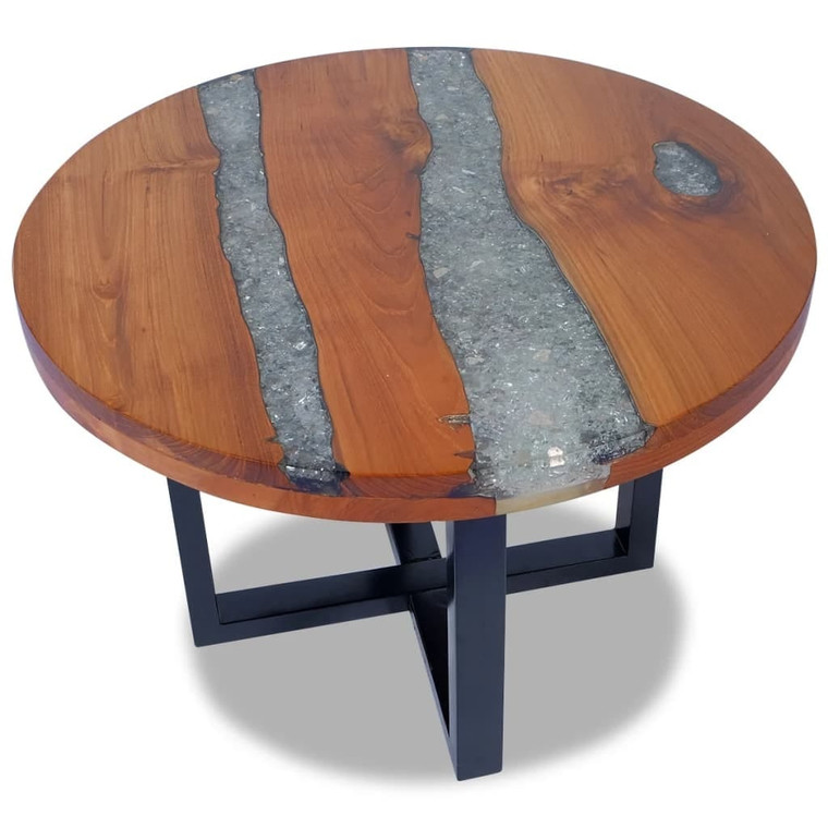  Coffee Table Teak Resin 23.6 A949-243466