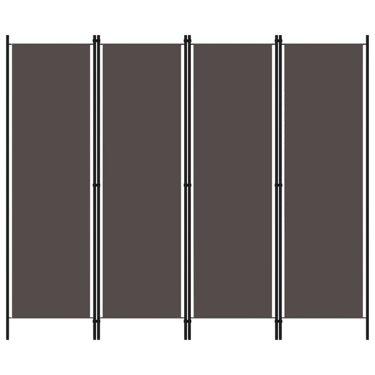  4-Panel Room Divider Anthracite 78.7"x70.9 A949-320721