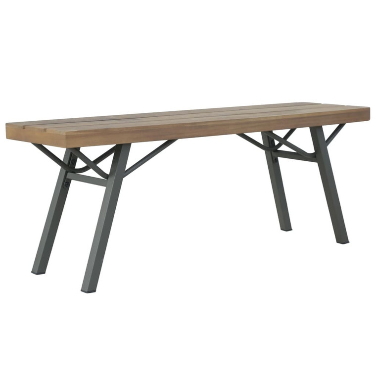  Patio Bench 47.2" Solid Acacia Wood A949-44252