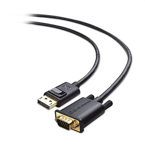 CABLE DP(M) TO VGA(M) 6' CABLEM.