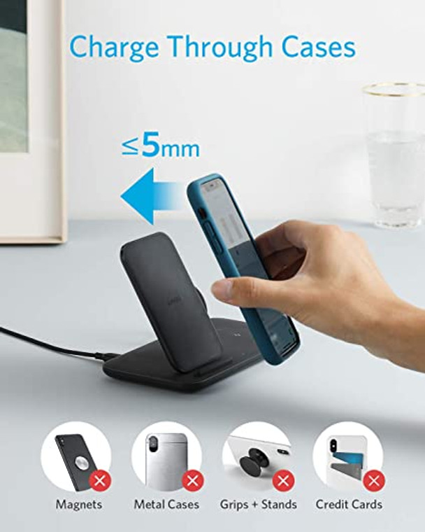 CHARGEUR ANKER POWERWAVE 3IN1 STAND