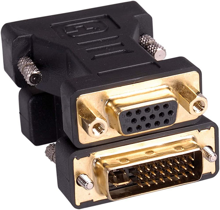 ADAPTATEUR DVI-A (M) TO VGA(F)
