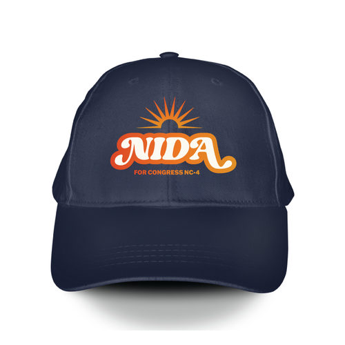 Nida For Congress (Navy Baseball Cap)