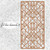 An Australian made art deco style decorative panel for privacy screen