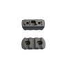 M-Lok Picatinny Rail - 3 Slot - Pack of 2x 1.5" - Polymer by J&E Machine Tech