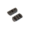 M-Lok Picatinny Rail - 3 Slot - Pack of 2x 1.5" - Polymer by J&E Machine Tech