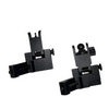 Aluminum AR15 45 Degree Offset Flip-Up Gun Sights TS-PS9B-AL J&E Machine Tech