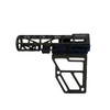 Skeletonized Pistol Brace Stabilizer, Black Anodized Aluminum TS-ST28B J&E Machine Tech