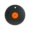 10" Single Hole Gong Target 3/8" AR500 Steel 3" Target Spot by Birchwood Casey