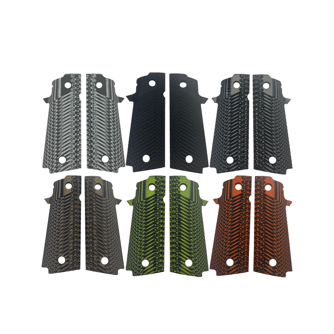 High Capacity 1911 A2 Double Stack Pistol with G10 Grips