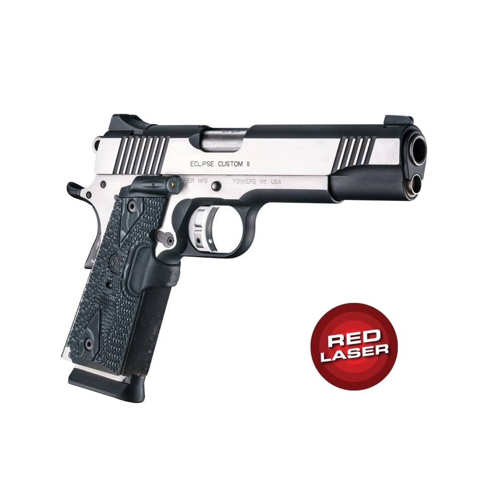 1911 - FS/MS/Government - Red Laser Enhanced Grip - Piranha G10
