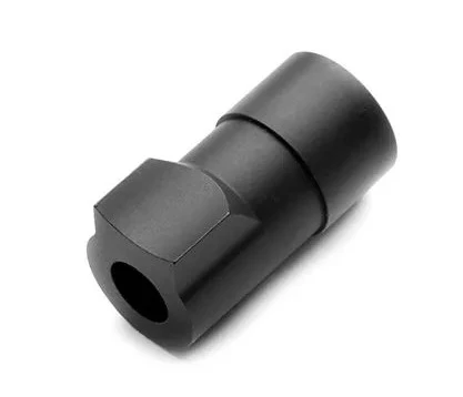 PLUG, GUIDE ROD, REVERSE, SUPPORTED FOR BULL BARREL, OPEN END, COMPACT, BLUE