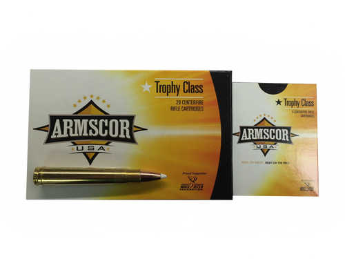 ArmscorUSA - 375 H&H Mag. -  300gr - Trophy Bonded - 20rnd/Box FAC375HH300GRAB-TC Armscor USA