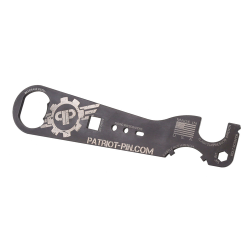 7-IN-1 Combo Wrench - AR-15 Multi Function Tool by Patriot-Pin PP-7IN1WR Patriot-Pin