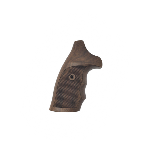 AL 9.0 - Minimalist Checkered Wood Grip (no hardware included) 142159 Alfa Proj