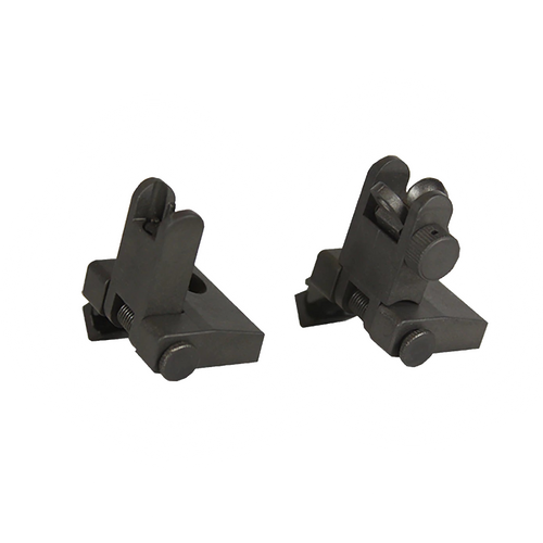 AR15 45 Degree Flip-up Offset Polymer Front & Rear Sights by J&E Machine Tech