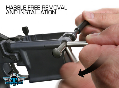 AR-15 Front Pin Tool Set - Delrin Punch & Detent Installer/Remover by Patriot-Pin